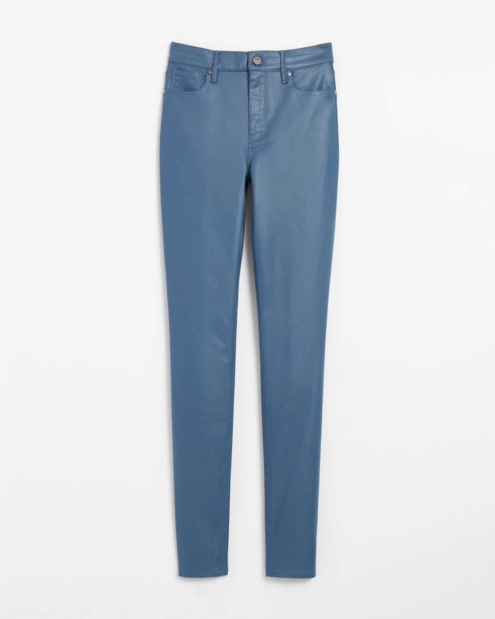 H&m coated deals skinny jeans
